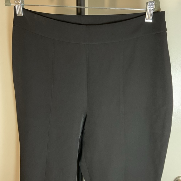 INC International Concepts Black Skinny Ankle Pants 10 Side Zip Work Trousers - Picture 3 of 5